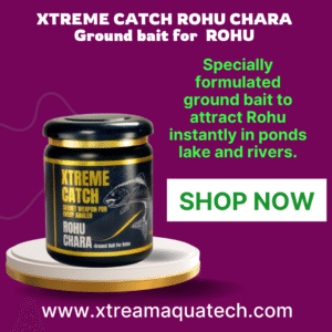 XtremeCatch Rohu Chara Ground Bait – Natural Attractant for Labeo rohita (Rohu) Fishing
